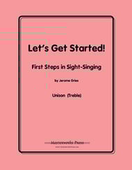 cover Let's Get Started! Digital File Reproducible PDF cover